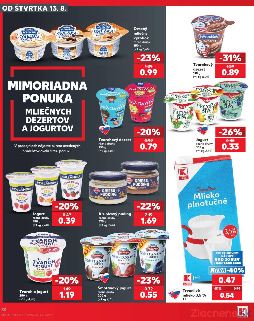 Kaufland 13.8. - 19.8. - Kaufland Svidník