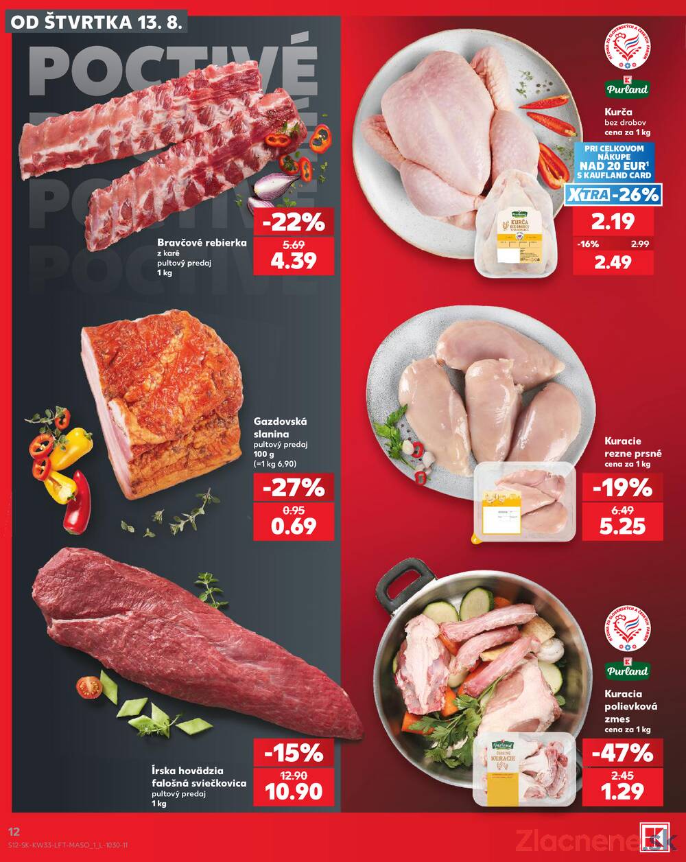 Kaufland 13.8. - 19.8. - Kaufland Veľký Meder