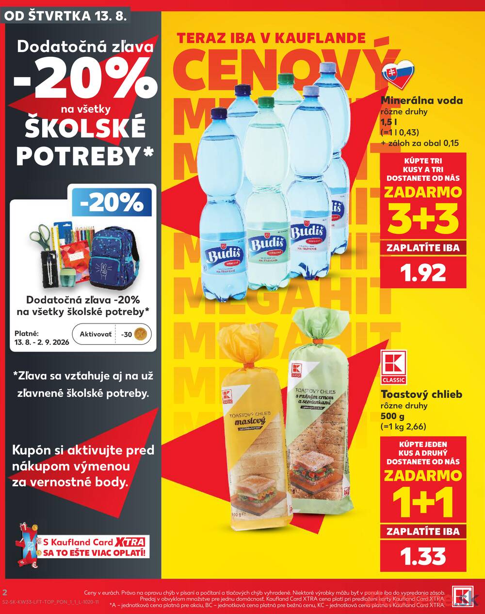 Kaufland 13.8. - 19.8. - Kaufland Bánovce nad Bebravou