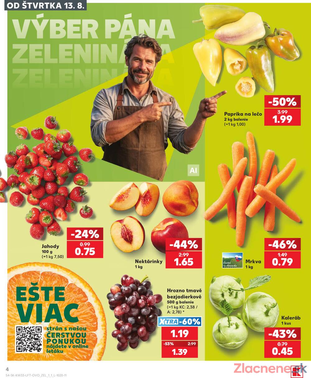 Kaufland 13.8. - 19.8. - Kaufland Bánovce nad Bebravou