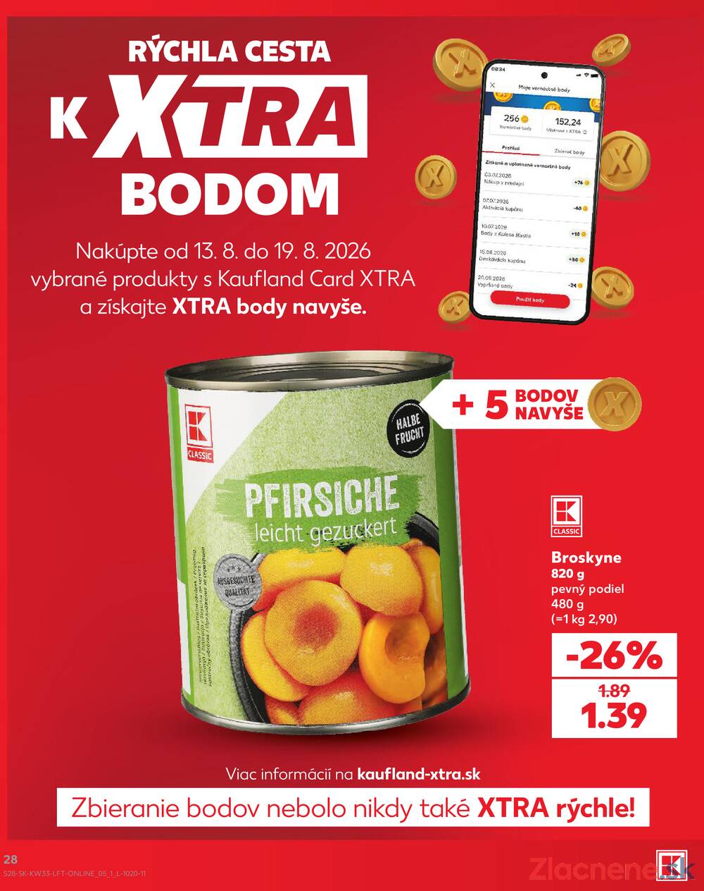 Kaufland 13.8. - 19.8. - Kaufland Bánovce nad Bebravou