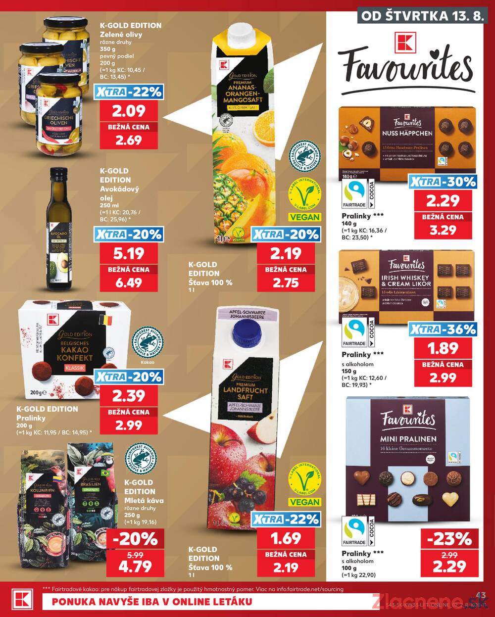 Kaufland 13.8. - 19.8. - Kaufland Bánovce nad Bebravou