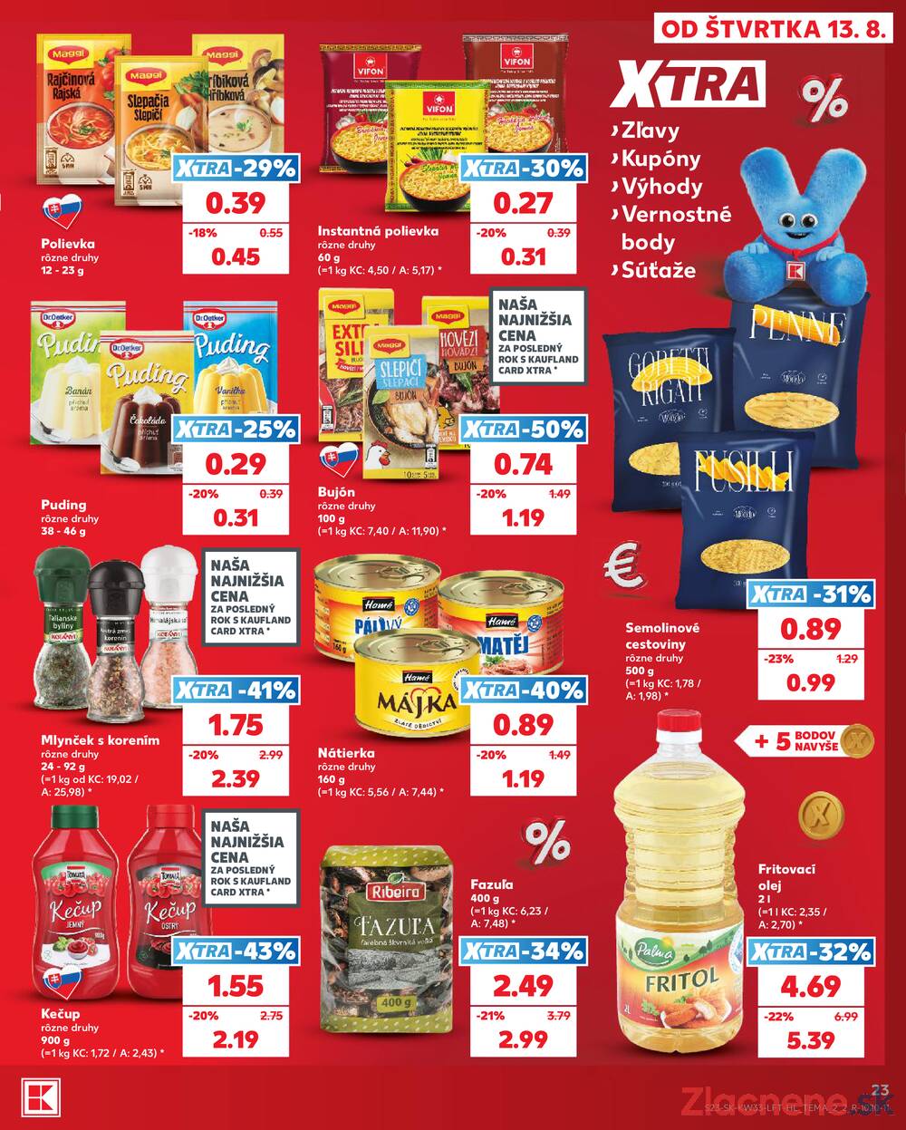 Kaufland 13.8. - 19.8. - Kaufland Bratislava - Bory