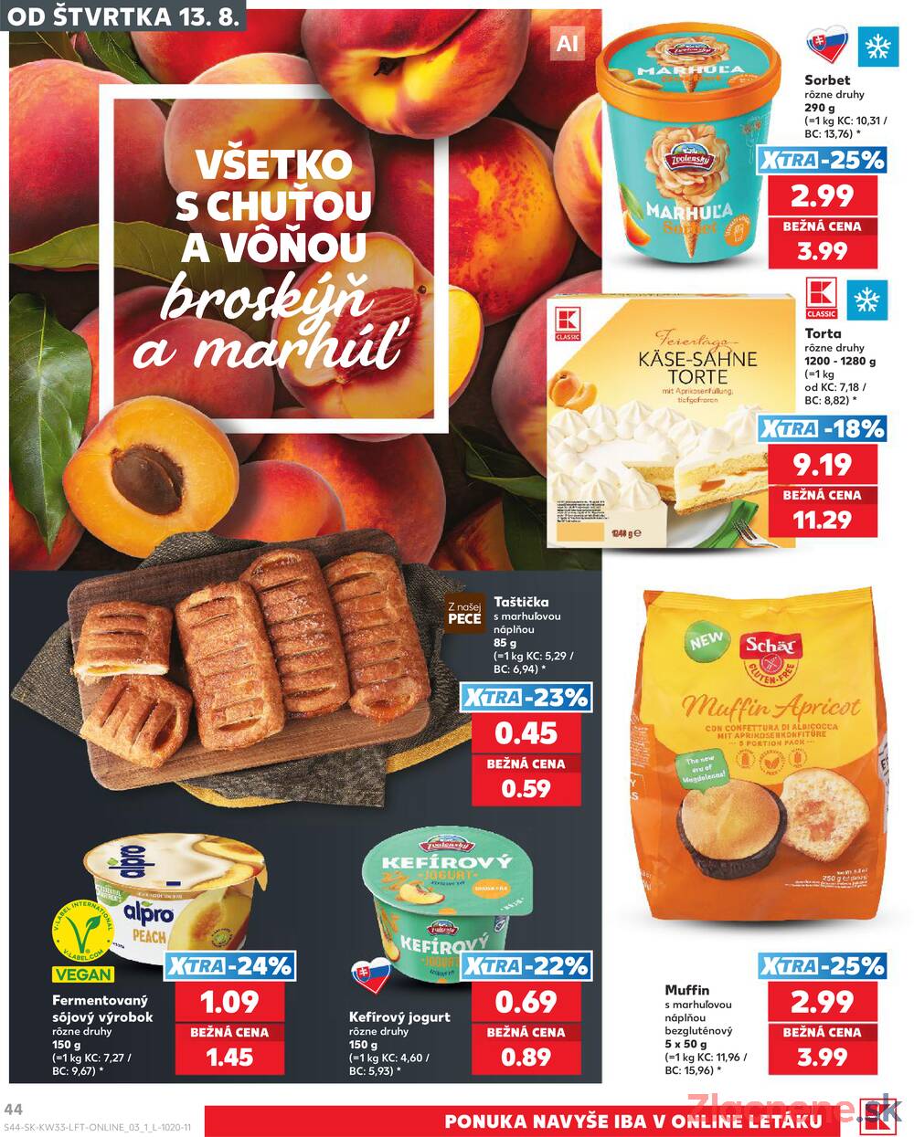 Kaufland 13.8. - 19.8. - Kaufland Bratislava - Bory