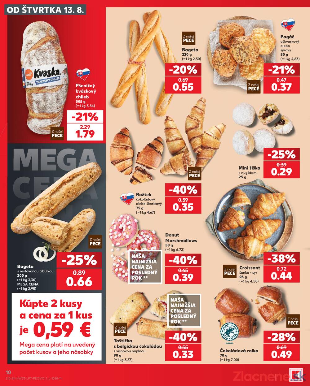 Kaufland 13.8. - 19.8. - Kaufland Trnava - Nová ul.