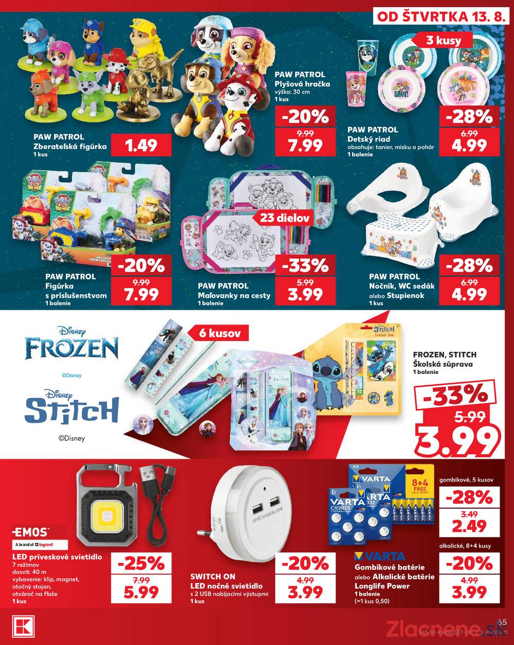 Kaufland 13.8. - 19.8. - Kaufland Trnava - Nová ul.