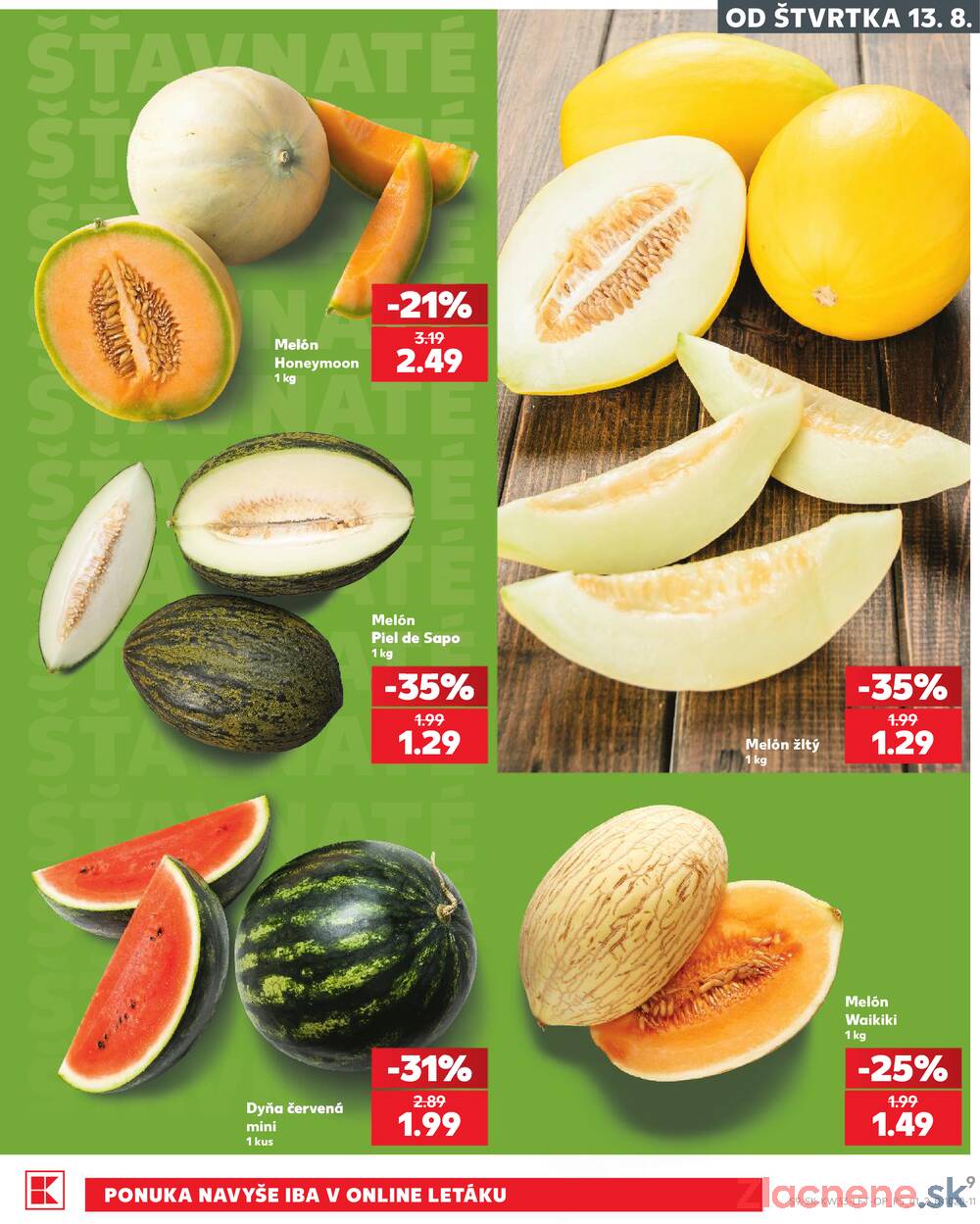 Kaufland 13.8. - 19.8. - Kaufland Liptovský Mikuláš