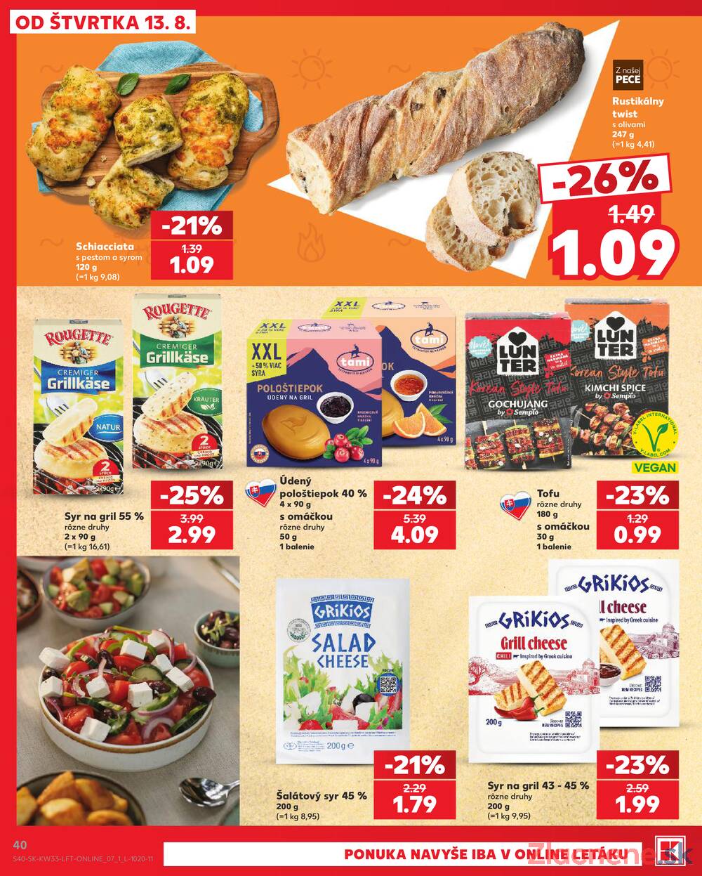 Kaufland 13.8. - 19.8. - Kaufland Liptovský Mikuláš