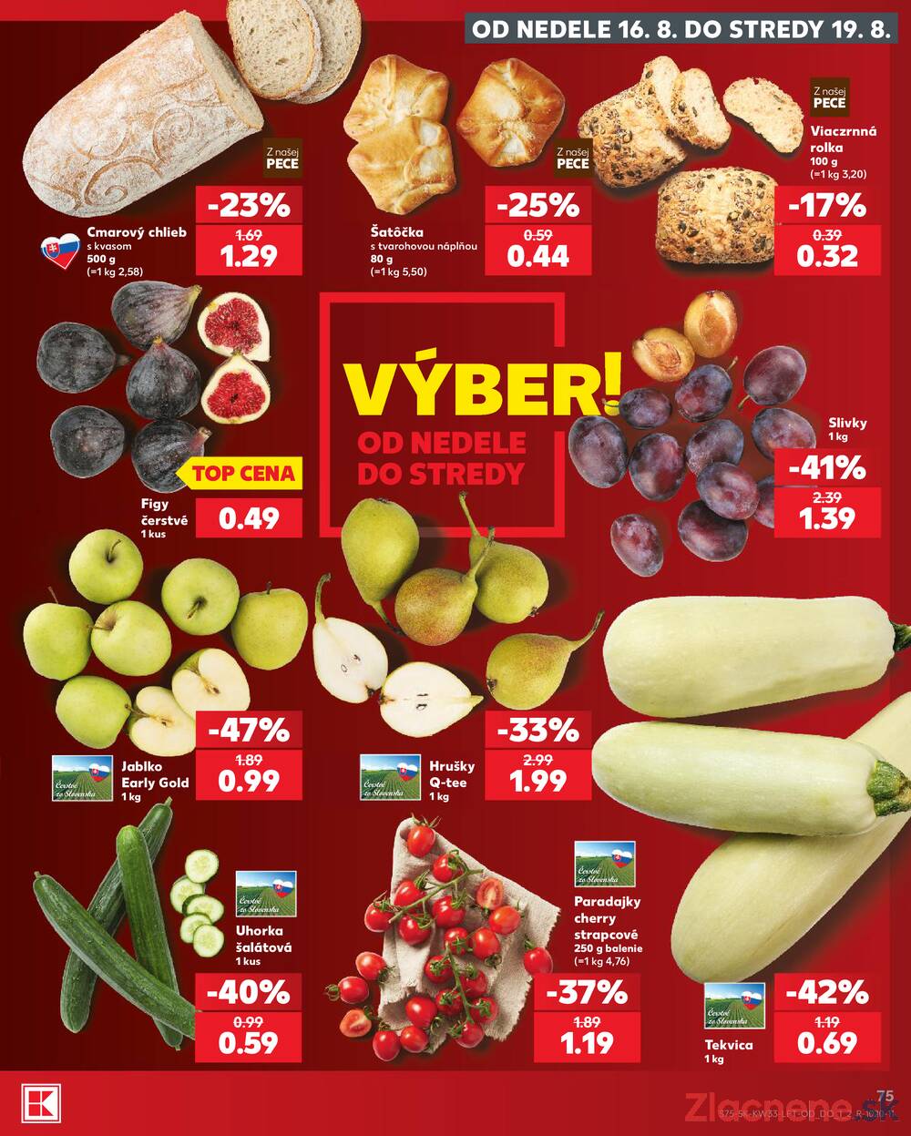 Kaufland 13.8. - 19.8. - Kaufland Ružomberok