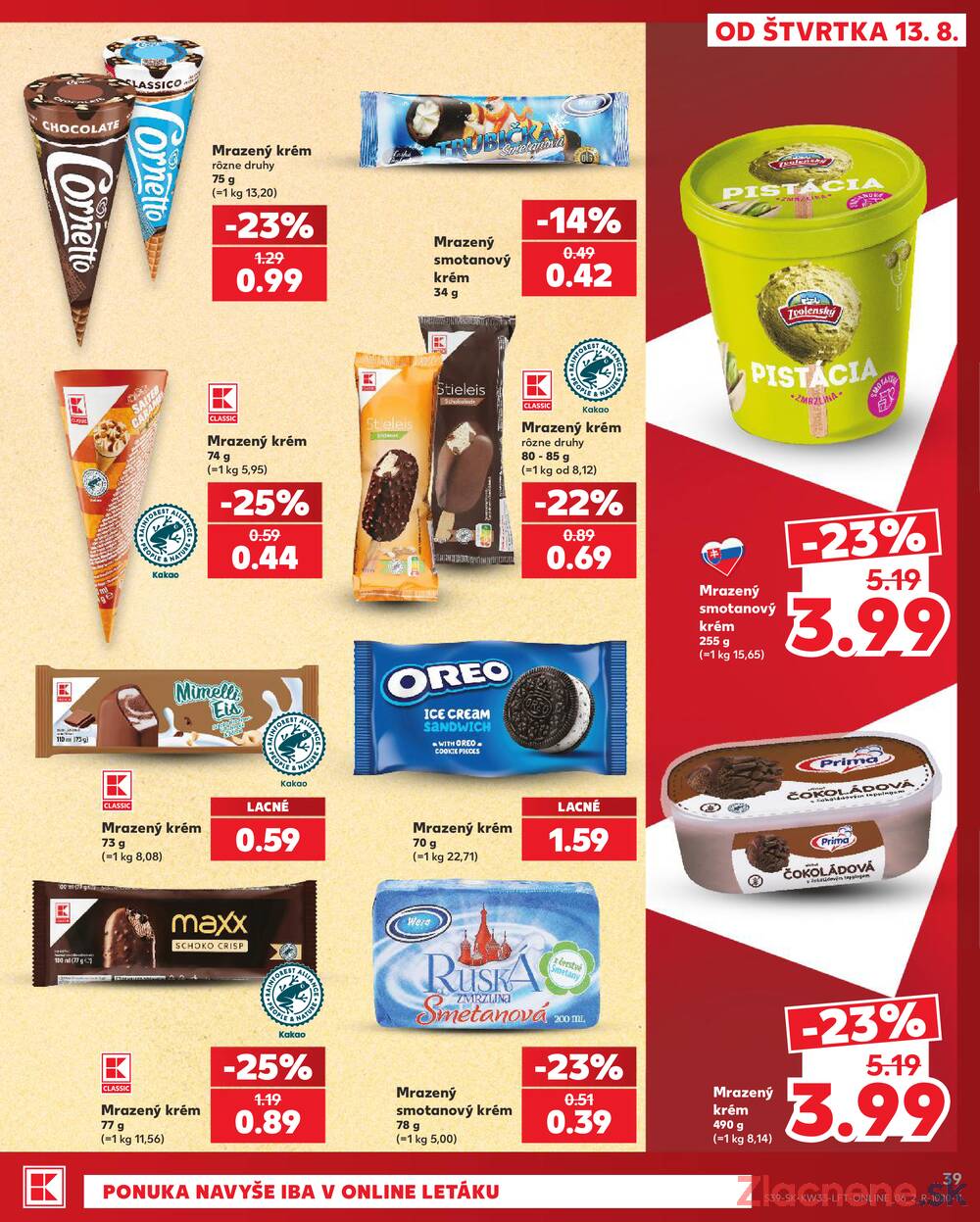 Kaufland 13.8. - 19.8. - Kaufland Košice - Nad Jazerom