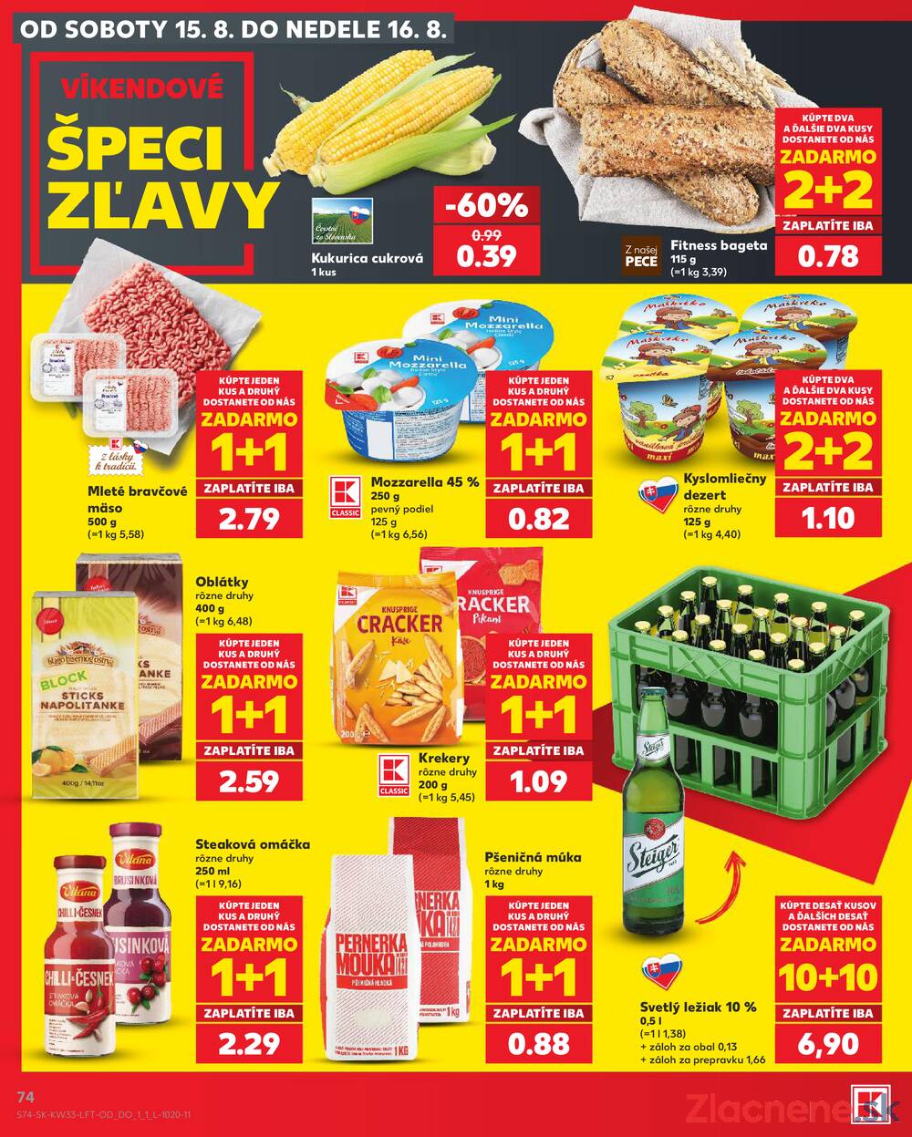 Kaufland 13.8. - 19.8. - Kaufland Košice - Nad Jazerom