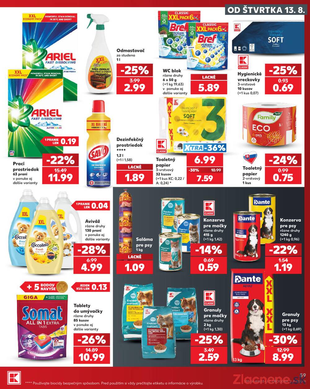 Kaufland 13.8. - 19.8. - Kaufland Považská Bystrica - Centrum
