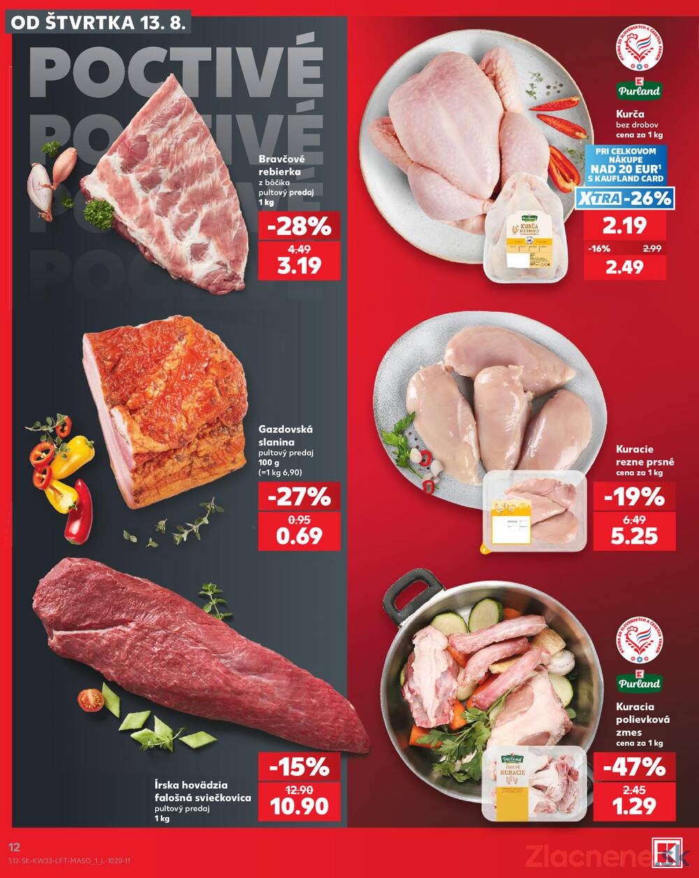 Kaufland 13.8. - 19.8. - Kaufland Žilina