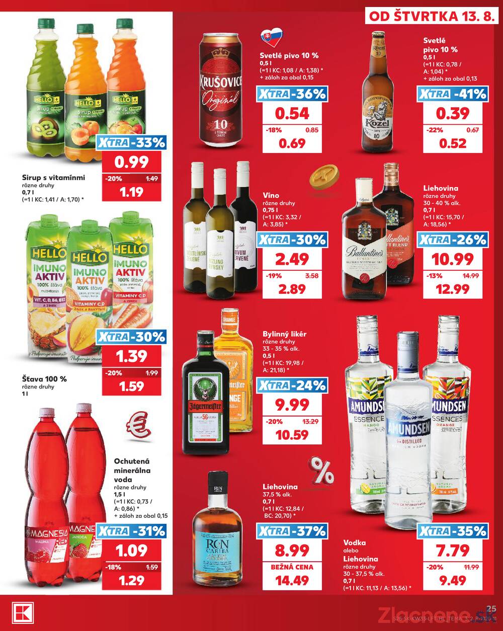 Kaufland 13.8. - 19.8. - Kaufland Žilina