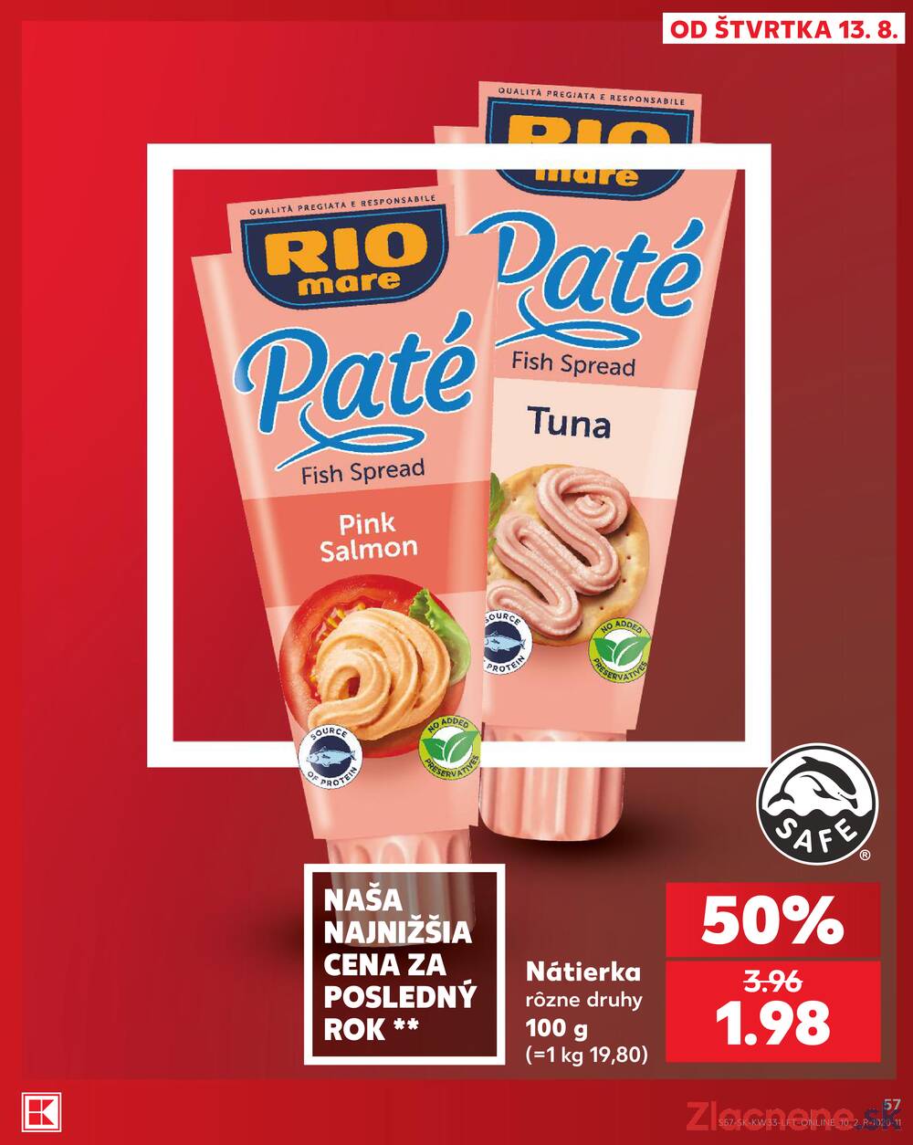 Kaufland 13.8. - 19.8. - Kaufland Žilina