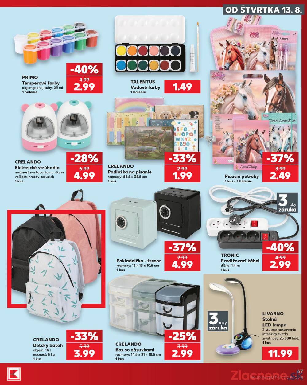 Kaufland 13.8. - 19.8. - Kaufland Žilina