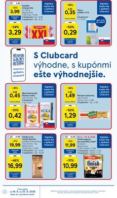 Tesco supermarkety od 19.8. do 25.8.2026