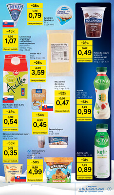 Tesco supermarkety od 19.8. do 25.8.2026