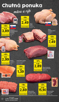 Tesco supermarkety od 19.8. do 25.8.2026