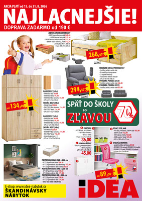 IDEA nábytok : 1 leták