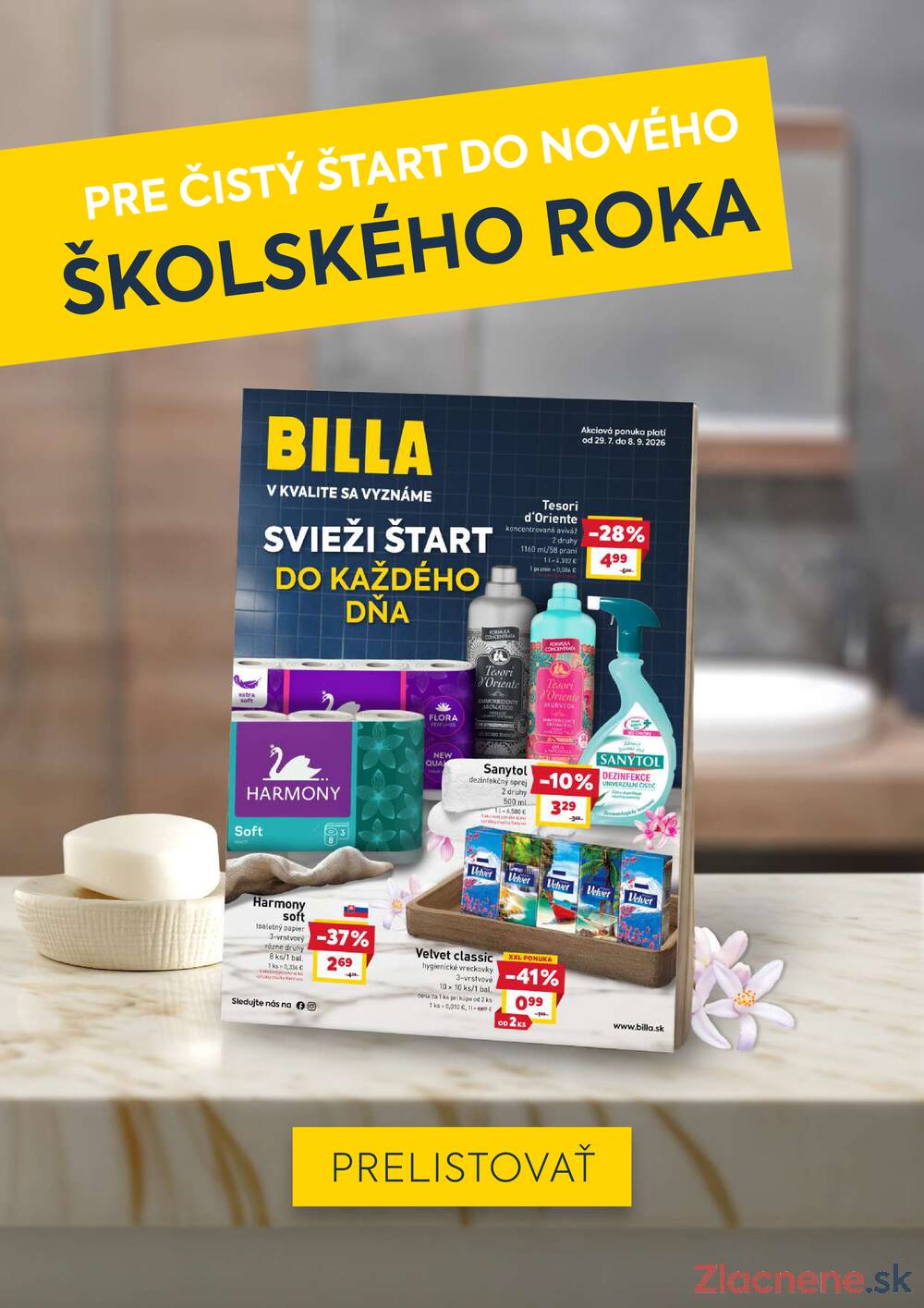 BILLA od 19.8. do 25.8.2026