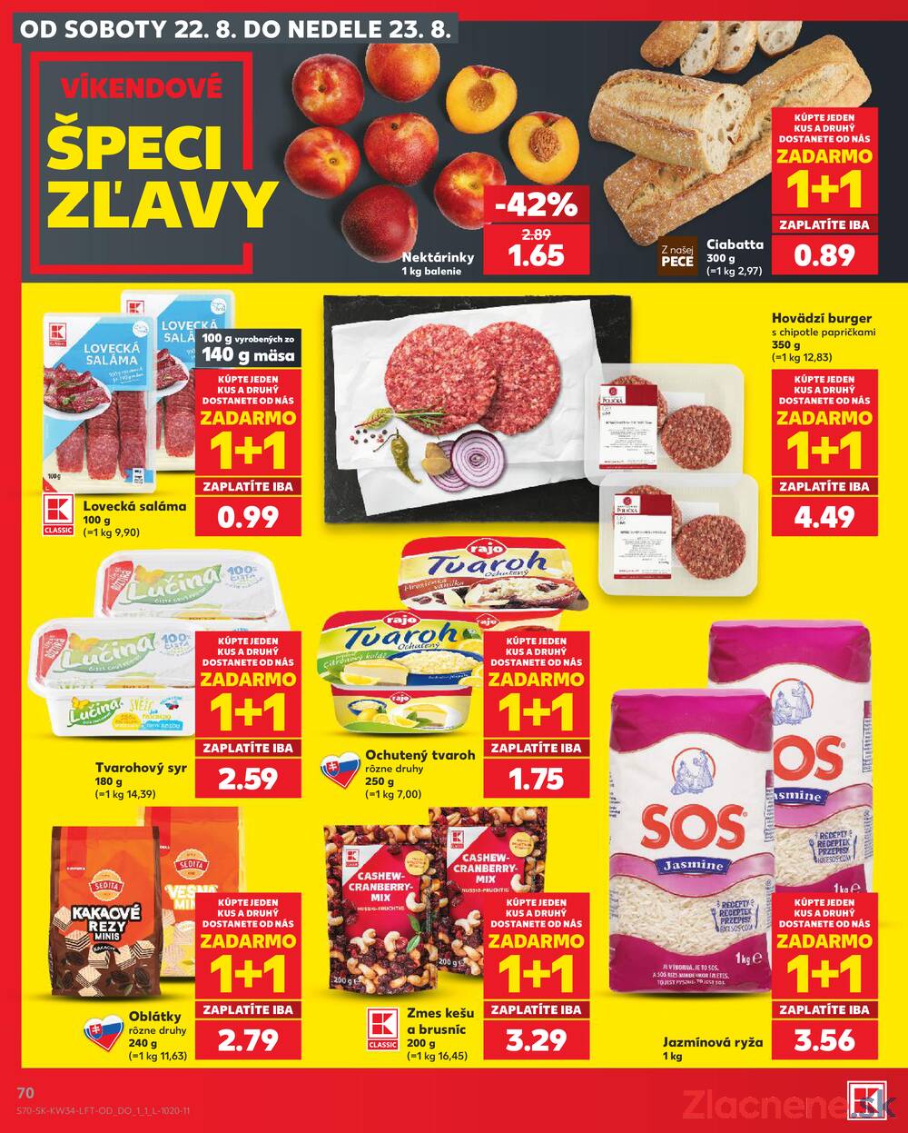 Leták Kaufland - Kaufland 20.8. - 26.8. - Kaufland Detva - strana 70 Leták Kaufland - Kaufland 20.8. - 26.8. - Kaufland Detva - strana 70