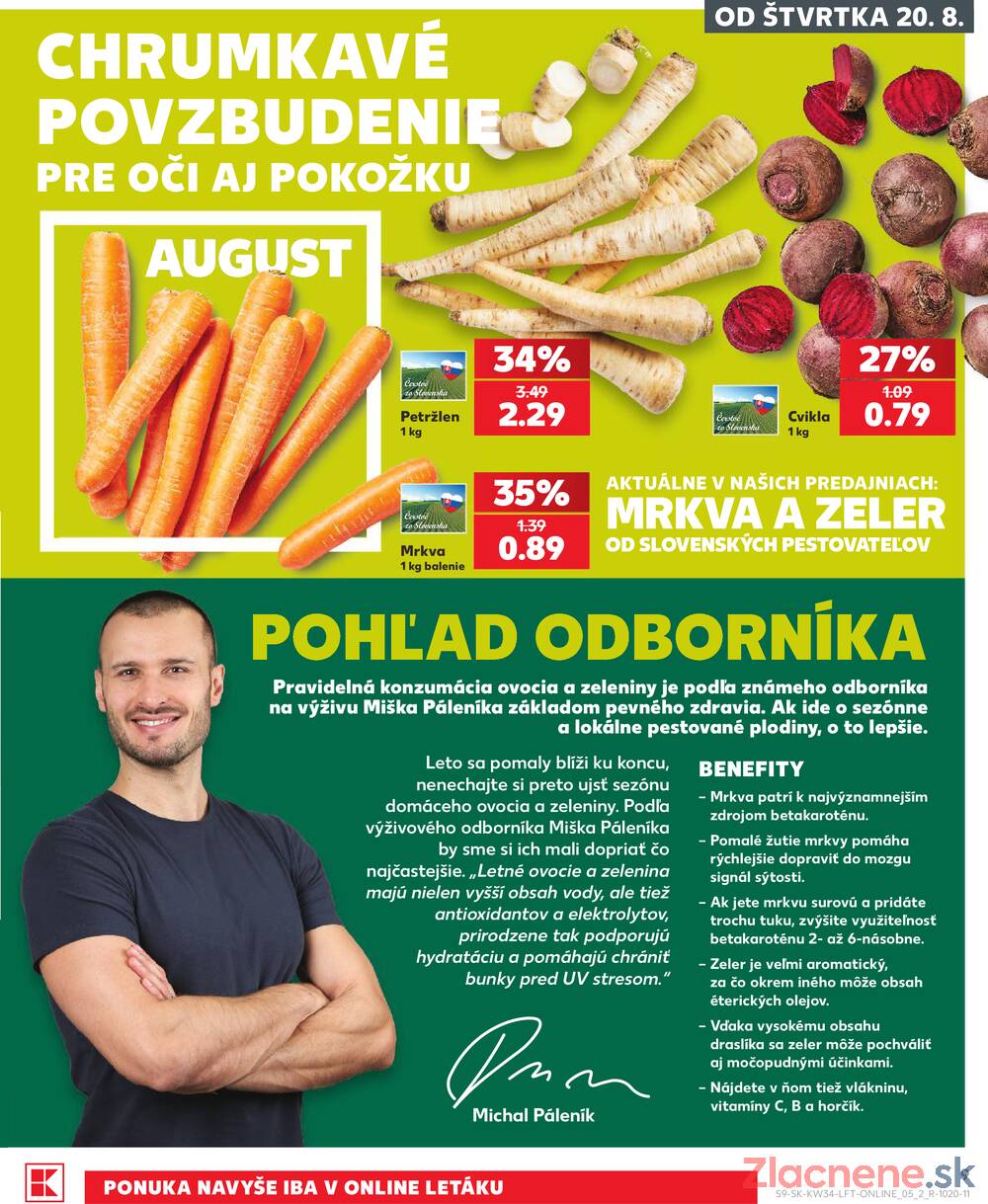 Kaufland 20.8. - 26.8. - Kaufland Michalovce