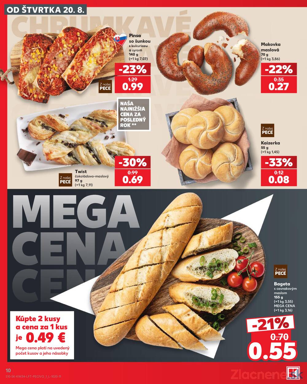 Kaufland 20.8. - 26.8. - Kaufland Bardejov