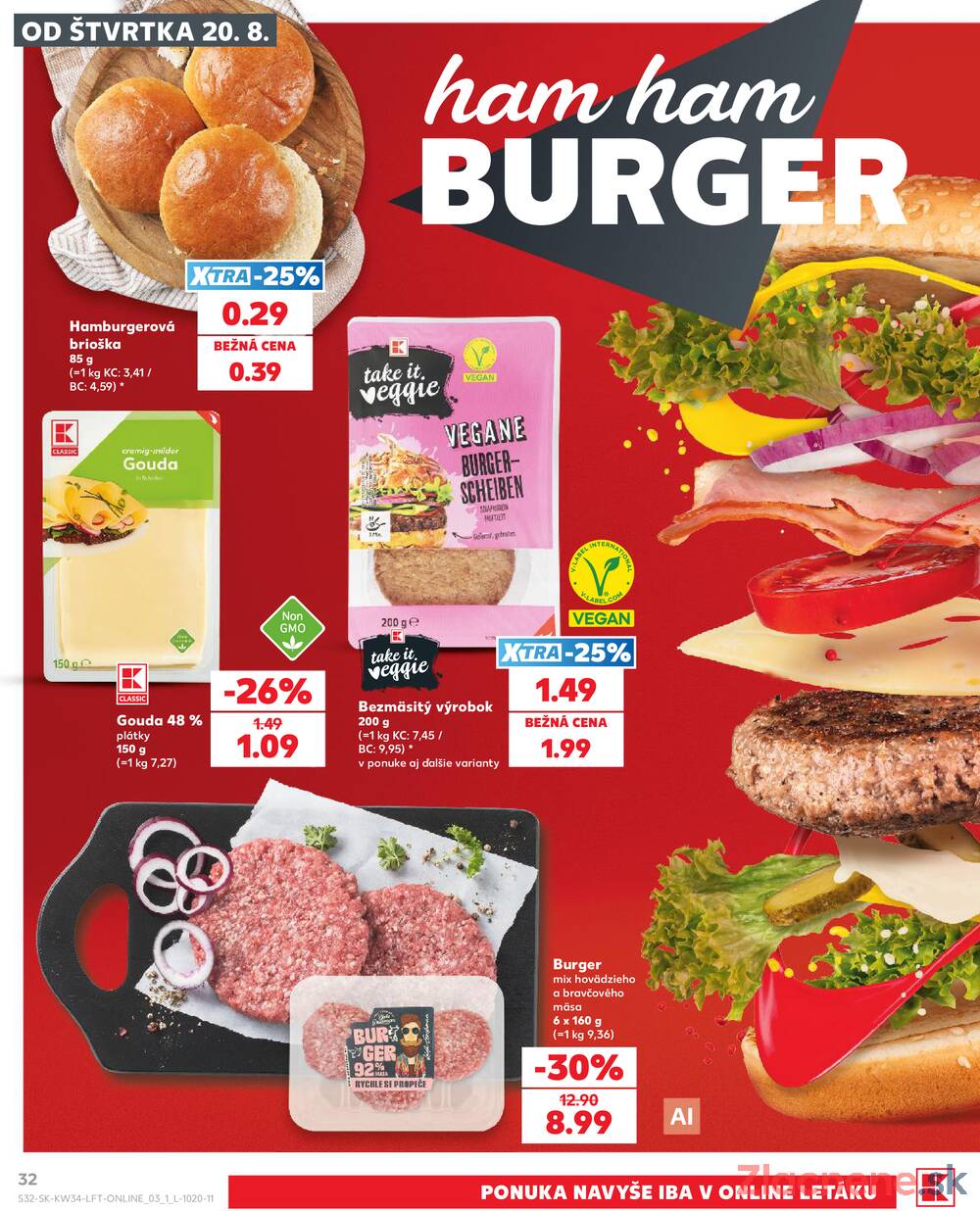 Kaufland 20.8. - 26.8. - Kaufland Kežmarok