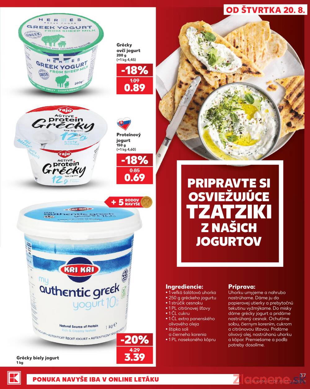 Kaufland 20.8. - 26.8. - Kaufland Kežmarok