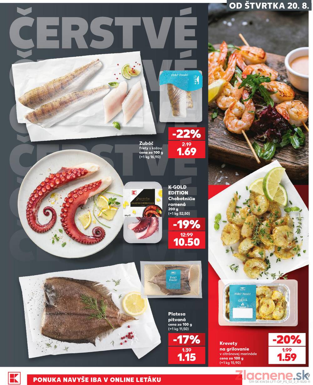 Kaufland 20.8. - 26.8. - Kaufland Sabinov