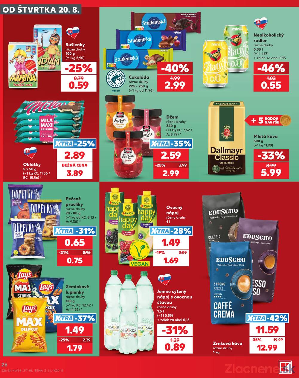 Kaufland 20.8. - 26.8. - Kaufland Sabinov