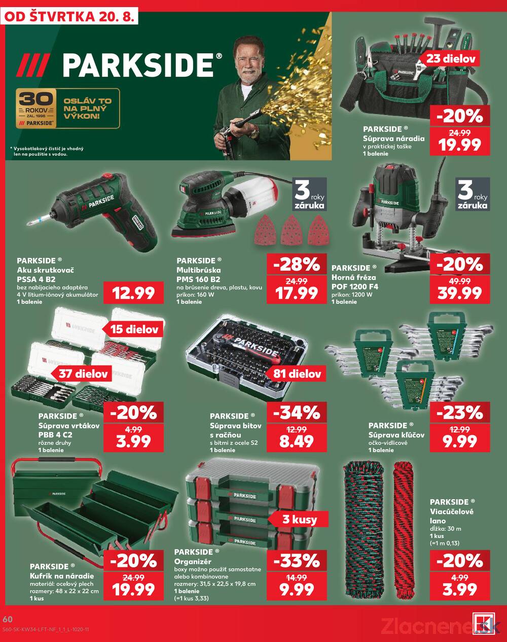 Kaufland 20.8. - 26.8. - Kaufland Handlová - Okružná ul.