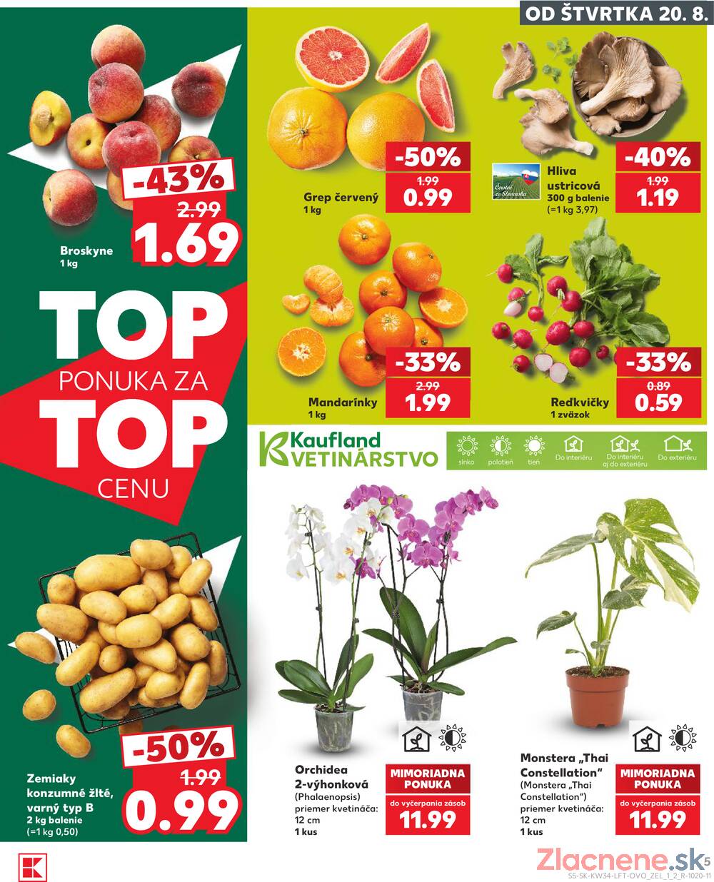 Kaufland 20.8. - 26.8. - Kaufland Veľký Meder