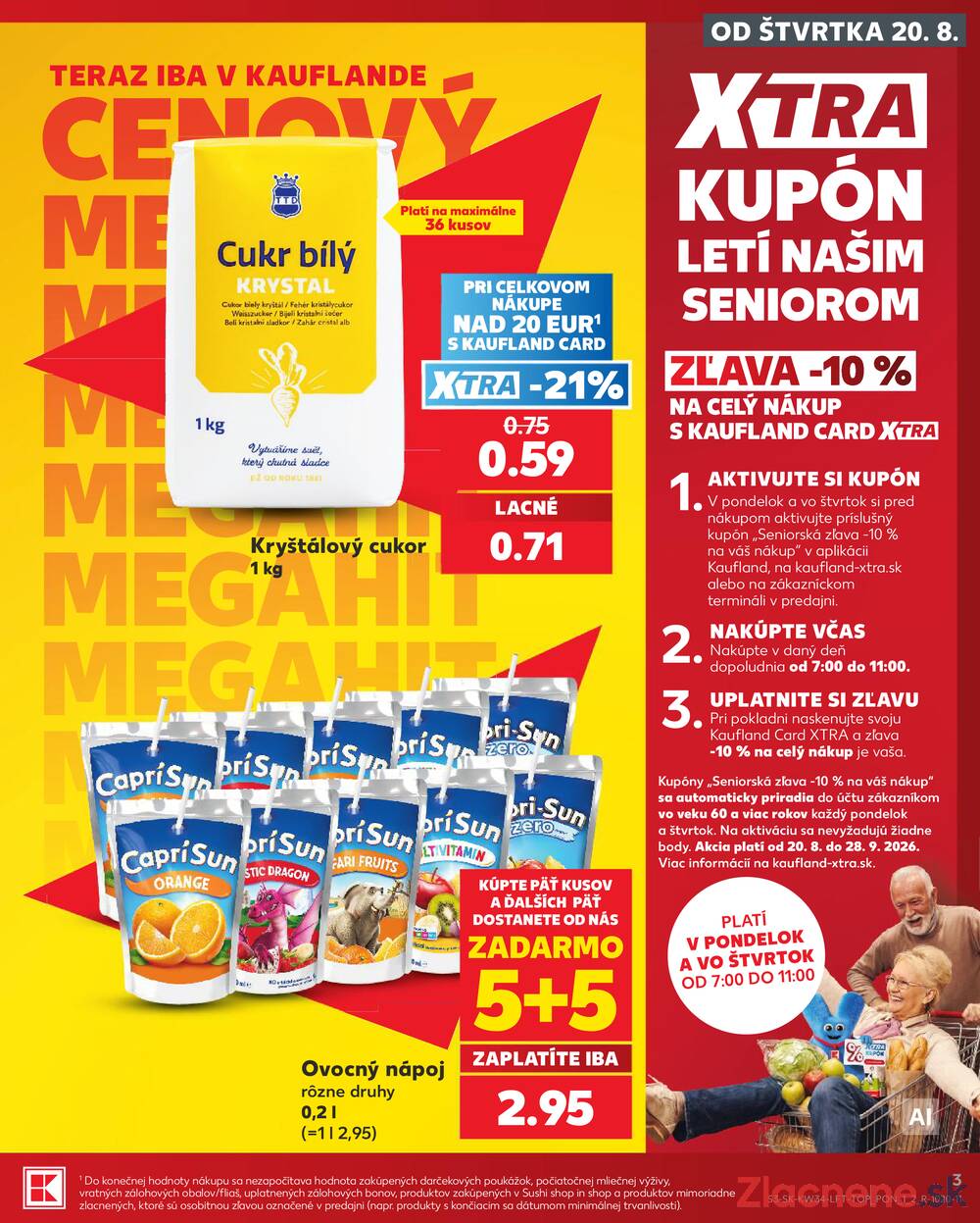 Kaufland 20.8. - 26.8. - Kaufland Sereď