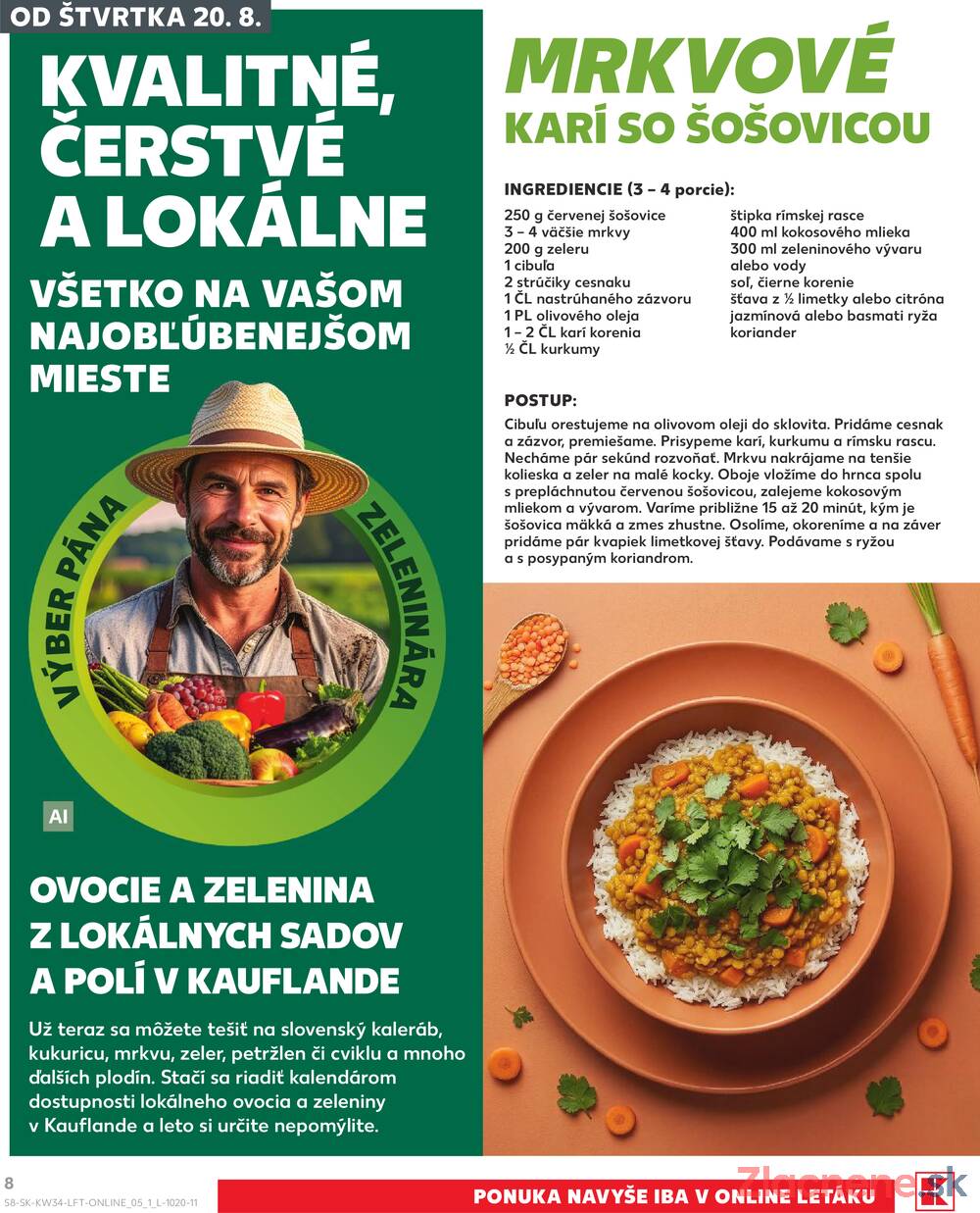 Kaufland 20.8. - 26.8. - Kaufland Sereď