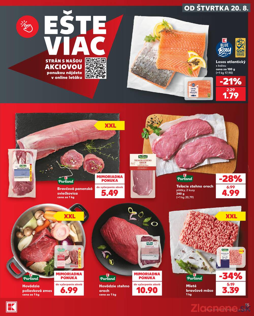 Kaufland 20.8. - 26.8. - Kaufland Sereď