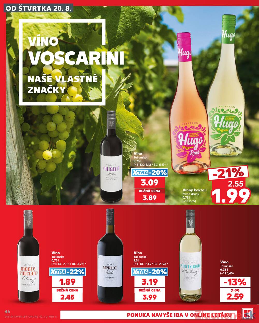 Kaufland 20.8. - 26.8. - Kaufland Bánovce nad Bebravou