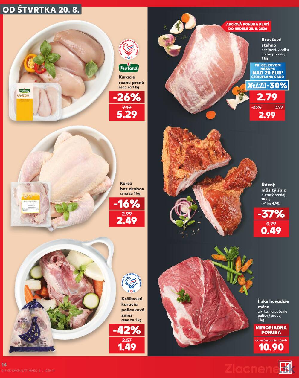 Kaufland 20.8. - 26.8. - Kaufland Liptovský Mikuláš