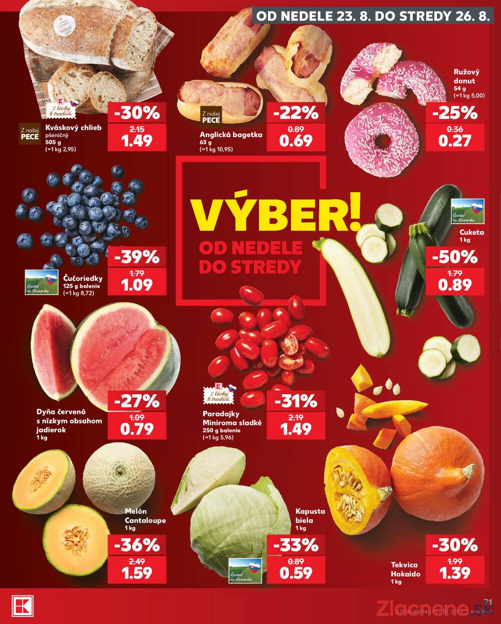 Kaufland 20.8. - 26.8. - Kaufland Ružomberok