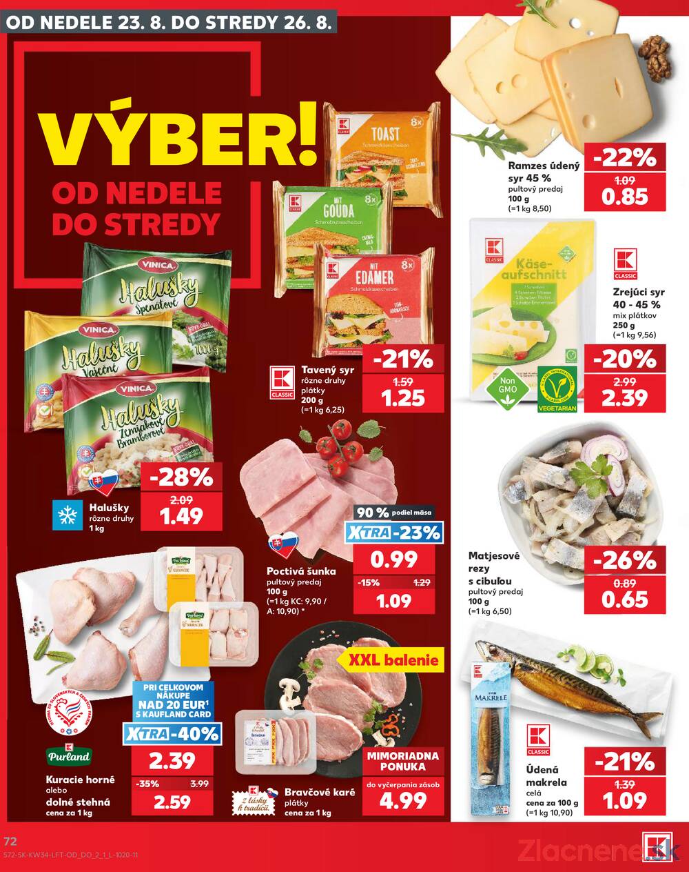 Kaufland 20.8. - 26.8. - Kaufland Ružomberok