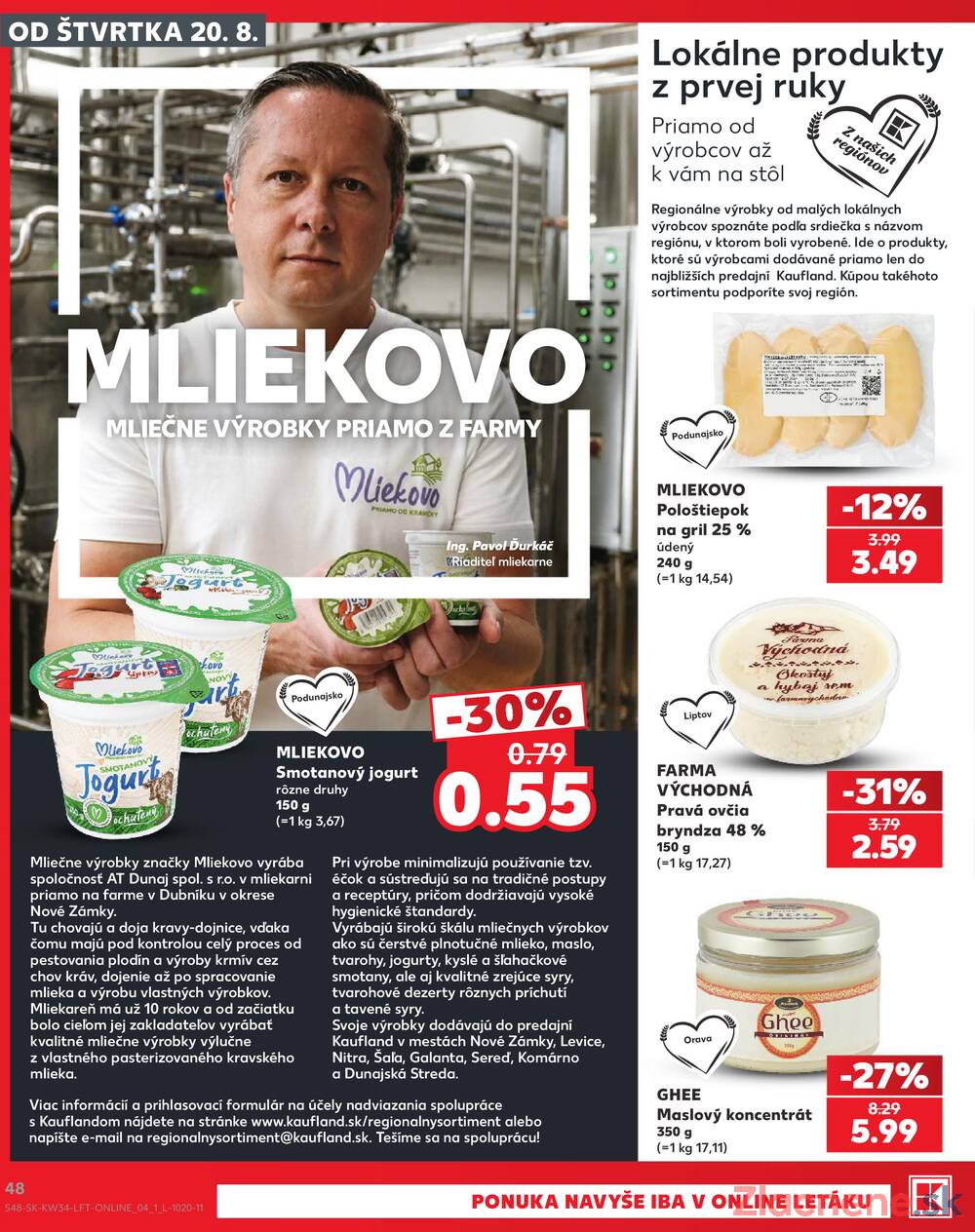 Kaufland 20.8. - 26.8. - Kaufland Košice-Pri hati