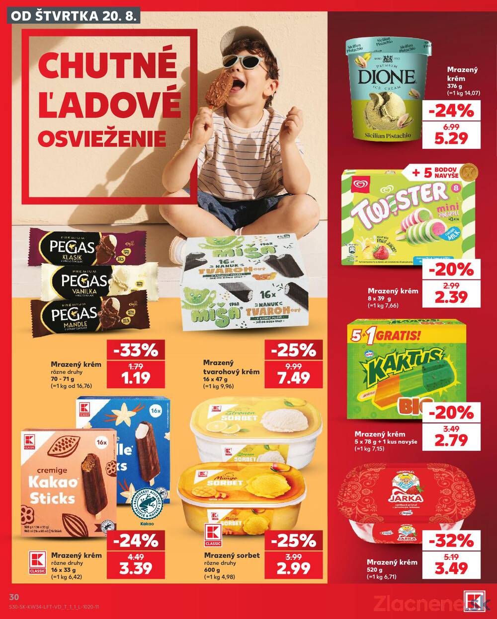 Kaufland 20.8. - 26.8. - Kaufland Žiar nad Hronom
