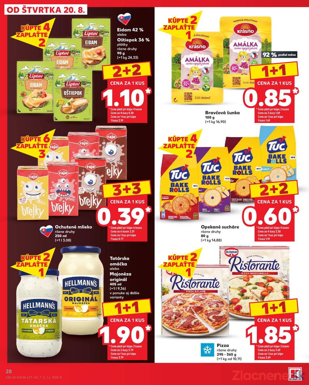Kaufland 20.8. - 26.8. - Kaufland Trnava