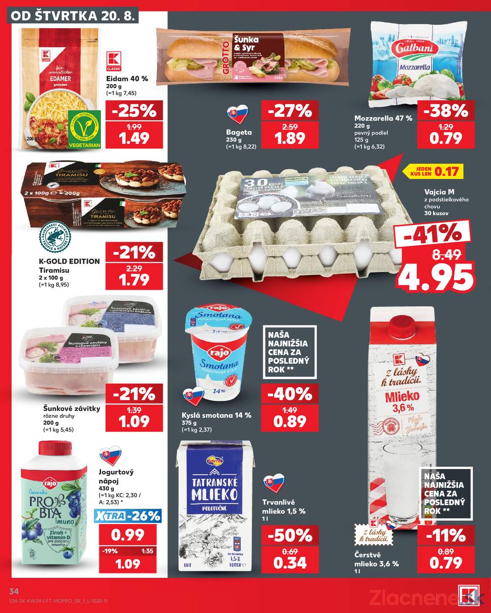 Kaufland 20.8. - 26.8. - Kaufland Trnava