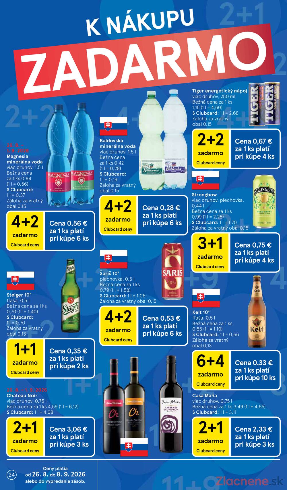 Tesco hypermarkety 26.8. - 1.9.