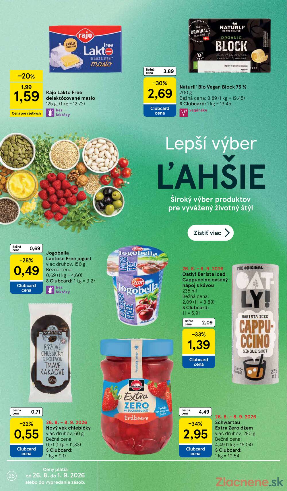Tesco hypermarkety 26.8. - 1.9.