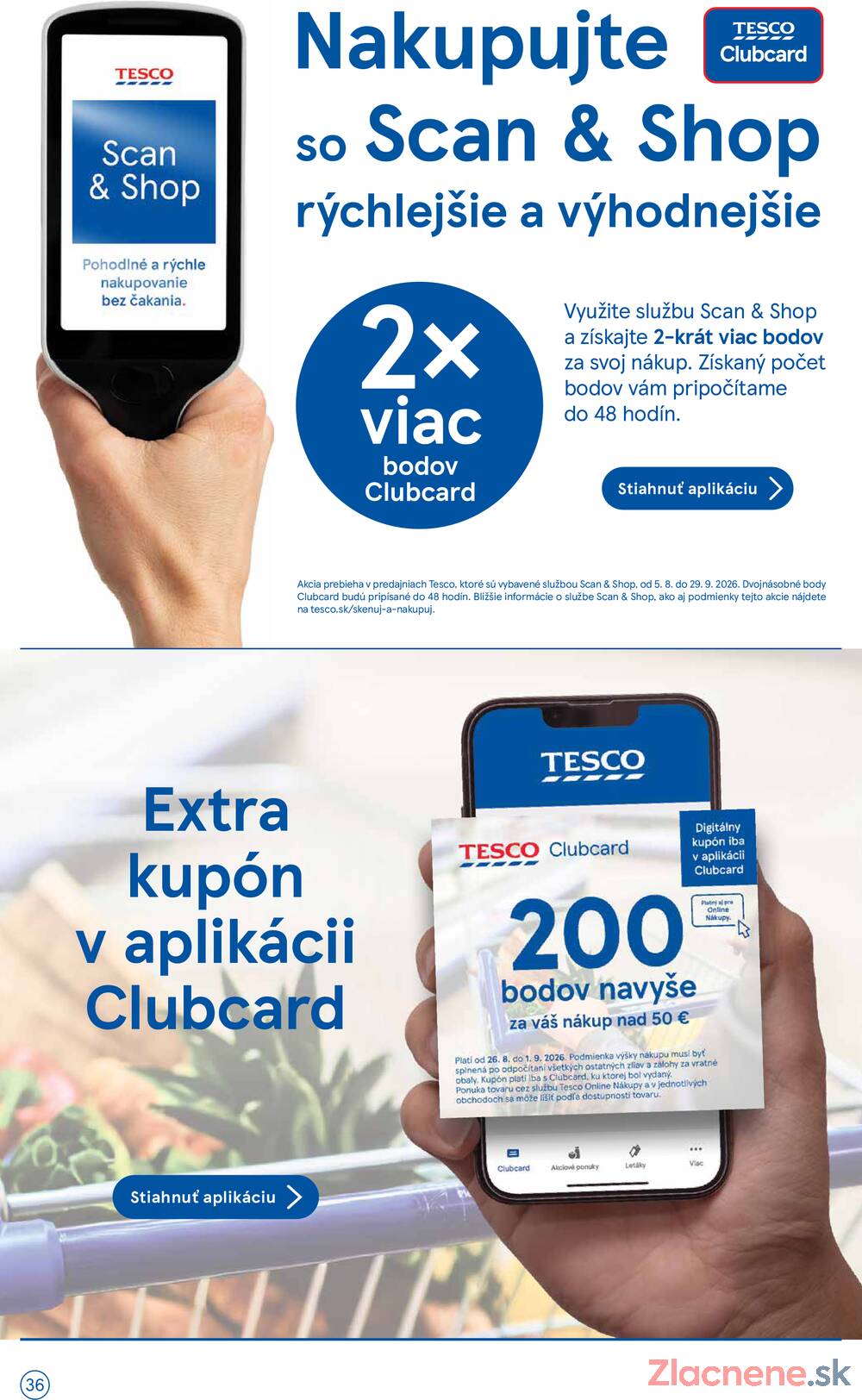 Leták Tesco - Tesco supermarkety od 26.8. do 1.9.2026 - strana 36 Leták Tesco - Tesco supermarkety od 26.8. do 1.9.2026 - strana 36