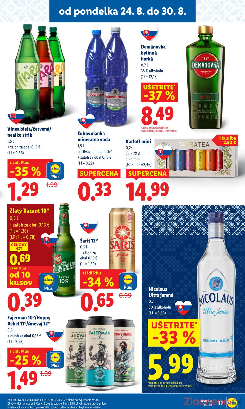 Lidl do 30.8.