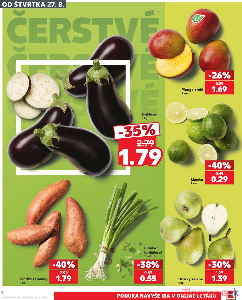 Kaufland 27.8. - 2.9. - Kaufland Bardejov